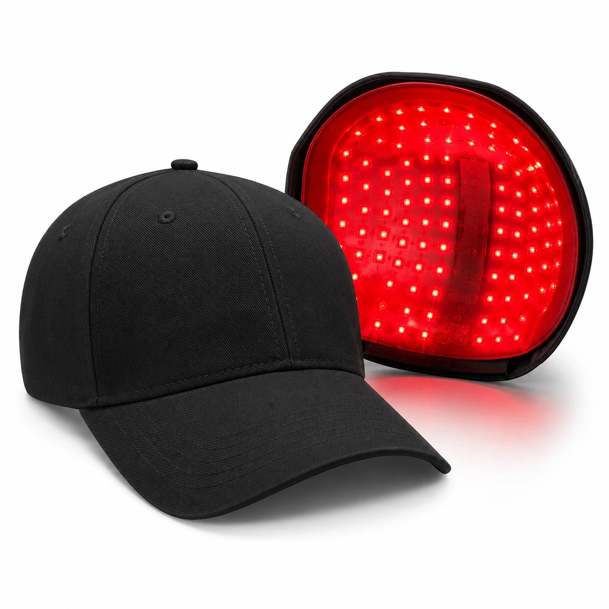 Czupryna Jest ™ Czapka LED z czerwonym światłem do pielęgnacji skóry głowy
